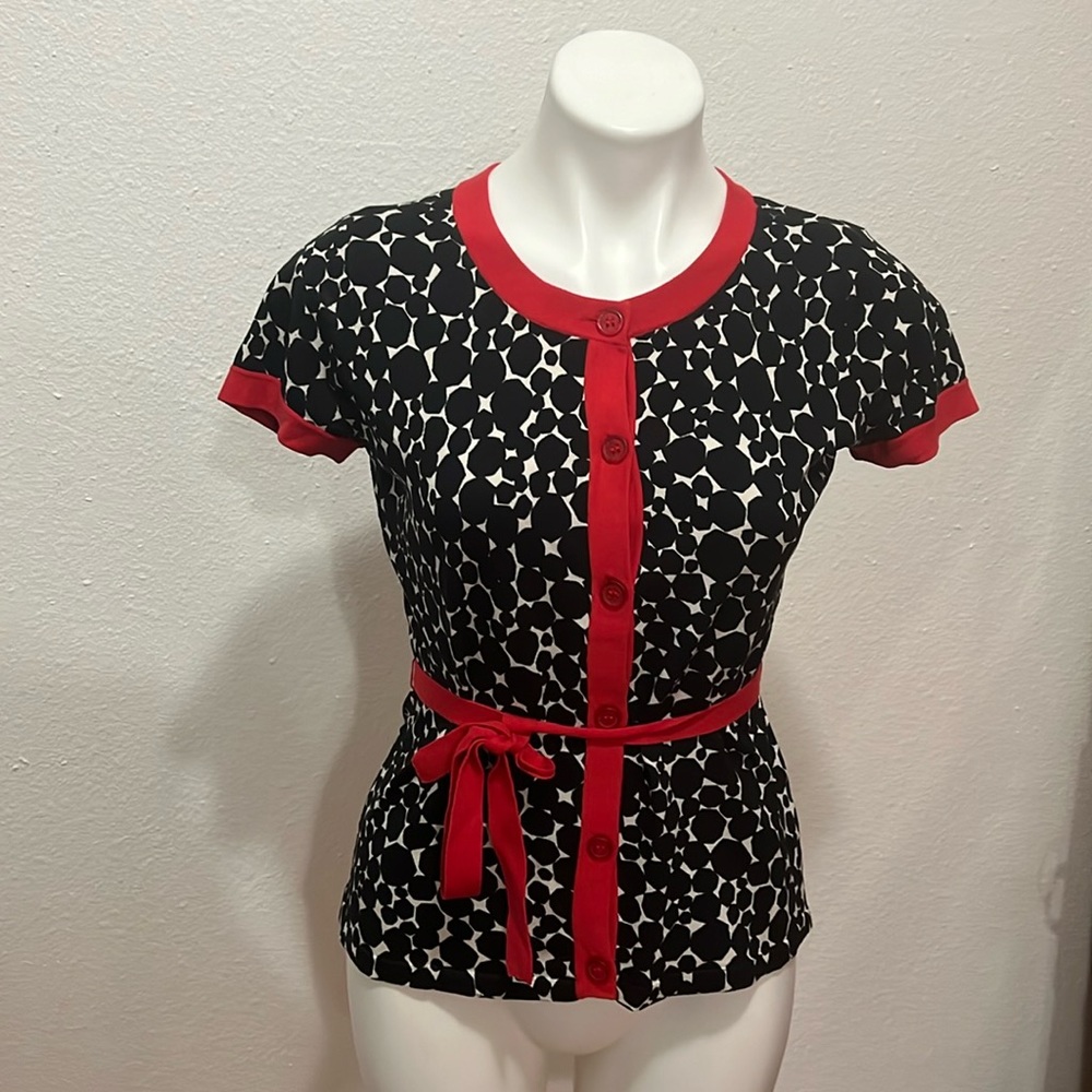 Alfani Silk Petite Shirt Sz P/S